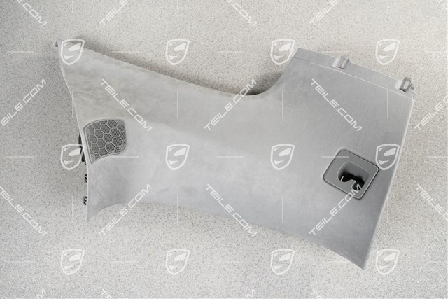 Verkleidung von D-Säule, Alcantara Stahlgrau, Bose, L