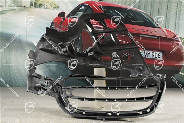 Retaining frame literal, black, C4/C4S, L