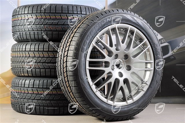 20" Koła zimowe RS Spyder, felgi 9J x 20 ET 57 + opony zimowe Pirelli Ice & Snow, 275/45 R 20 110V XL M+S, z RDK