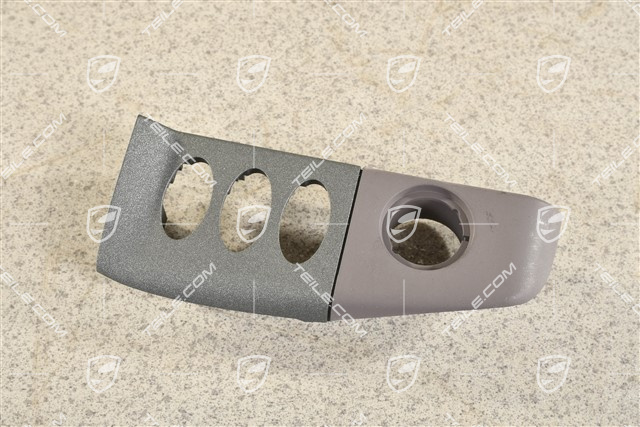 Schalterblende, Granitgrau/Spacegrau, L