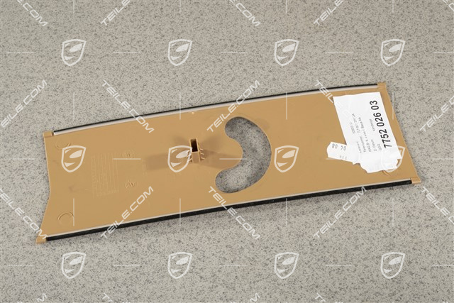 Blenda słupka B / pas bezpieczeństwa, Sand beige, L