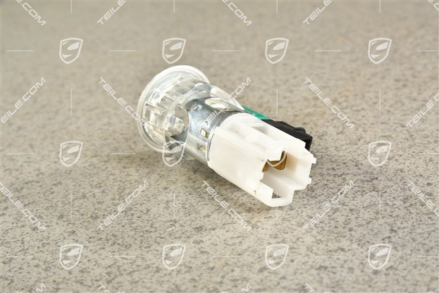 Tensioning sleeve centre console with illumination