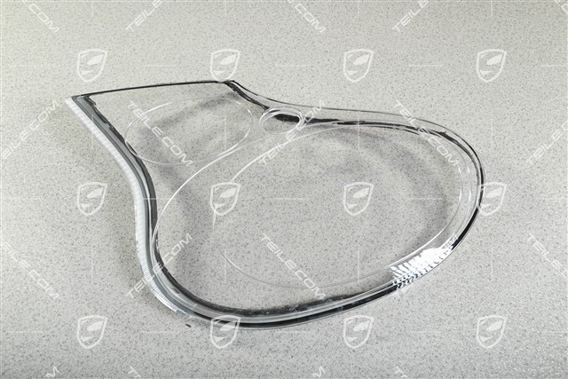 Litronic headlight lens (bi-xenon), smooth, L