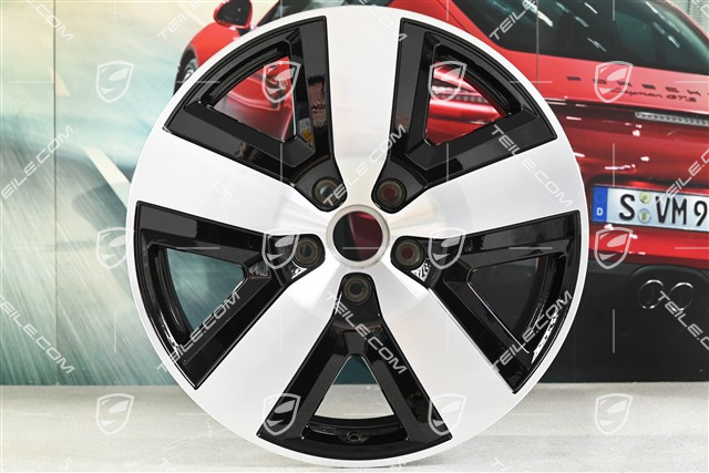 20" felga Cayenne Basis Aero, 9J x 20 ET50, czarny wysoki połysk