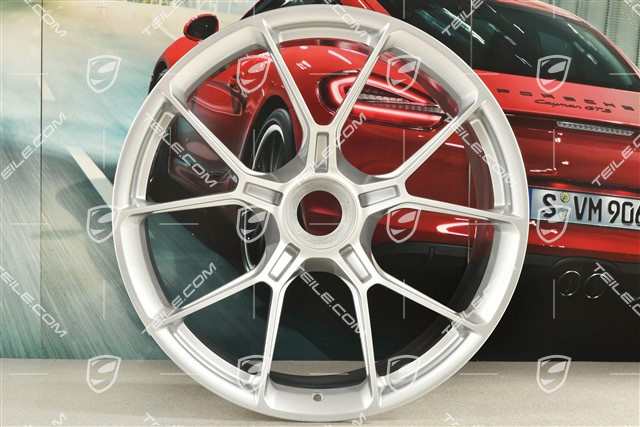 21" GT3 Felge, 12J x 21 ET45, brilliantsilber