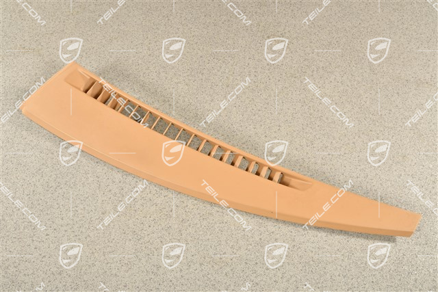 Defrosterblende, Schalttafelverkleidung, Leder, Luxorbeige, L