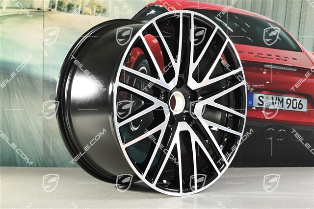 22-inch wheel Turbo Design, 11,5J x 22 ET61, black high gloss