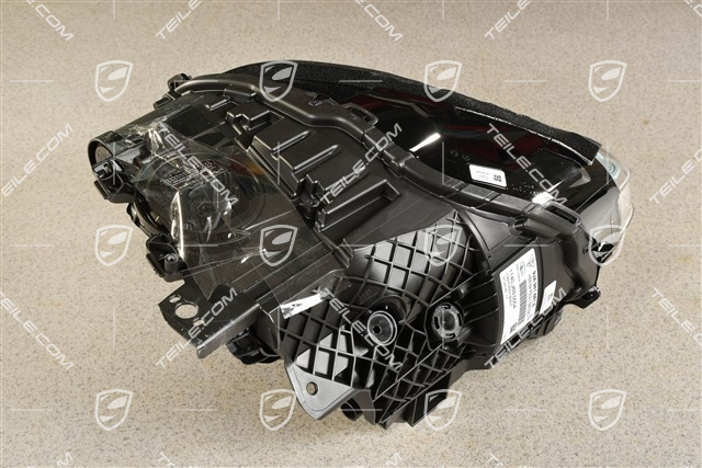 LED-Matrix Scheinwerfer, Schwarz, L