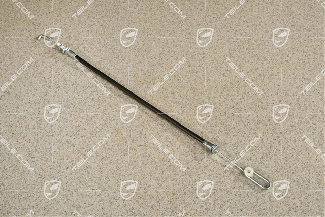 Bowden cable for tailgate lock