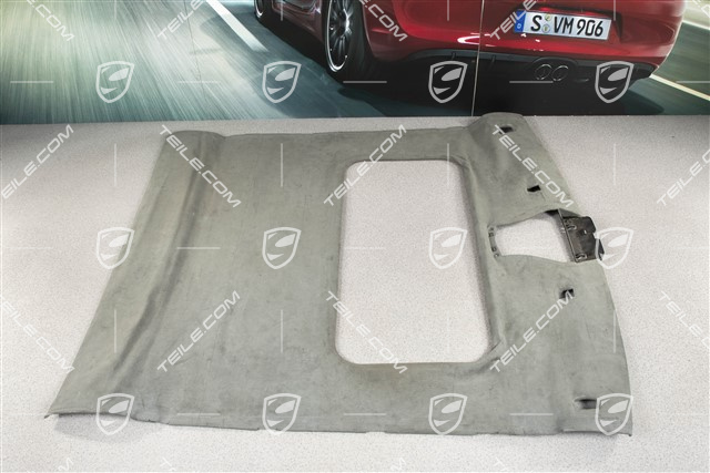 Tapicerka dachu, coupé z szyberdachem, Alcantara, stone grey