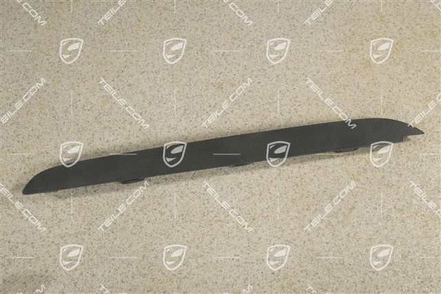 Blenda, boczna, czarny mat, L