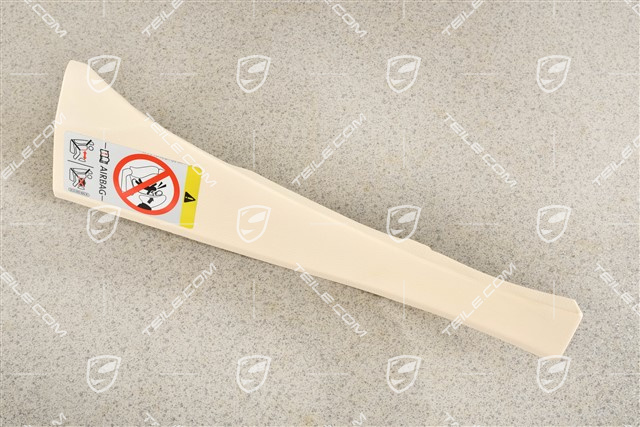 Verkleidung von A-Säule, mitte, Crema, R