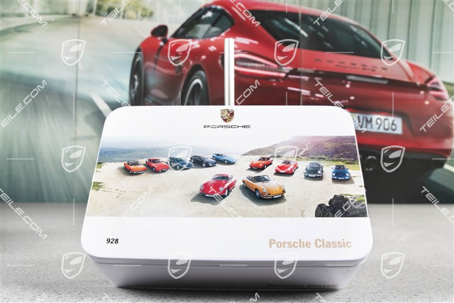 Pudełko z zapasowymi żarówkami i bezpiecznikami / 12V, do Porsche 928