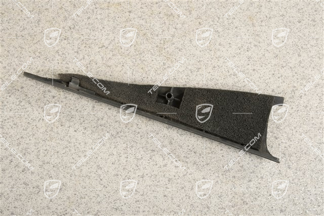 Hintertür Abdeckung, Schwarz, L