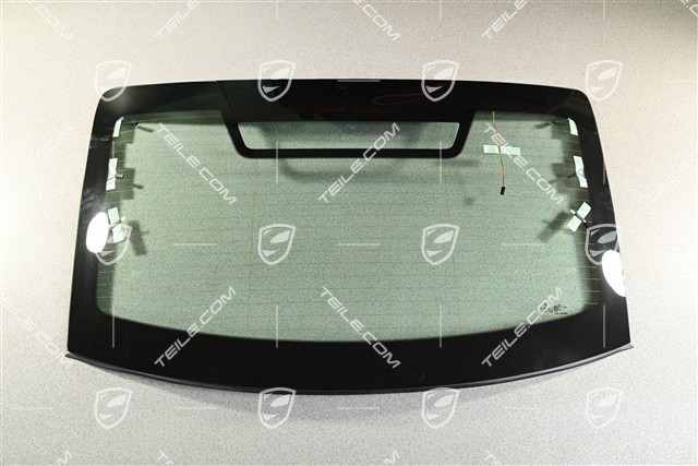 Rear window glass