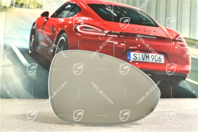 Spiegelglas, autom. abblendbarer Außenspiegel, Beheizbar, Konvex, R