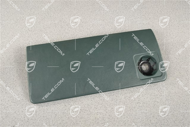 Pokrywa schowka na rękawiczki, Skóra, Cedar green