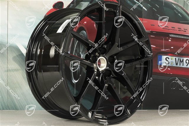 20" Felge "Macan S" 10J x 20 ET19, in Schwarz (hoch glanz)