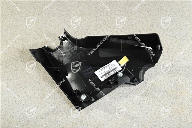 Obudowa górna pasa bezpieczeństwa, Słupek-B, Czarna, GT4, L