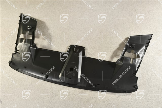 FL, Blende Schlossträger / Schlossabdeckung, Schwarz