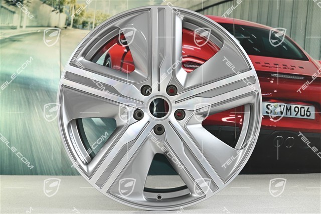 22-inch wheel rim Macan Exclusive Design, 9J x 22 ET29, left