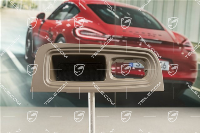 Vordertür verkleidung, Fensterheber Schalterblende mit Gummieinlage, Umbra, R