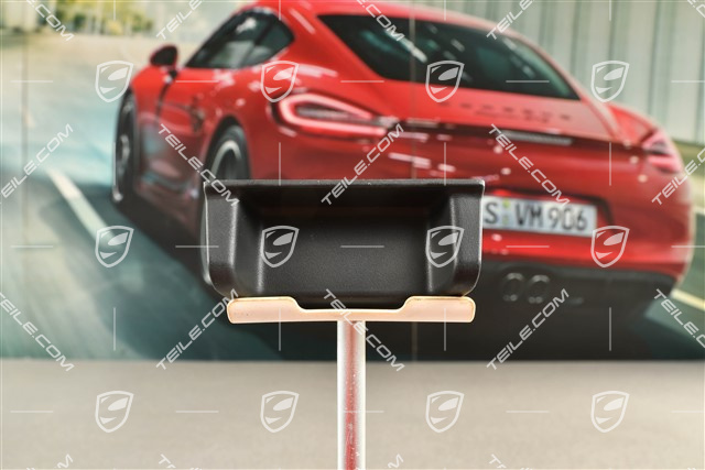 Uchwyt rolety, czarny, L=R