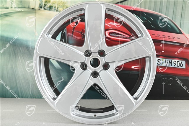 21" felga "Sport Classic", 9J x 21 ET 26, srebrny metalik