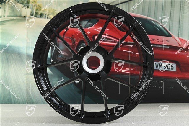 20" Felga "Carrera GTS", centralnie mocowana, 8,5J x 20 ET50, czarny satynowy półmat