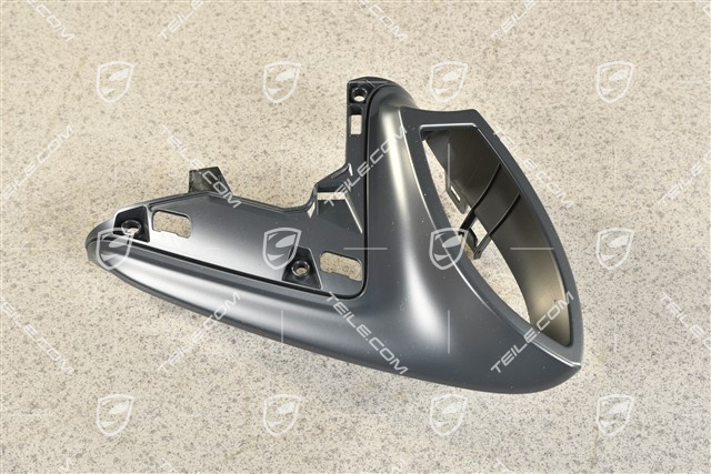 Spiegelgehäuse / Spiegel, Blende unten, Grundiert, L