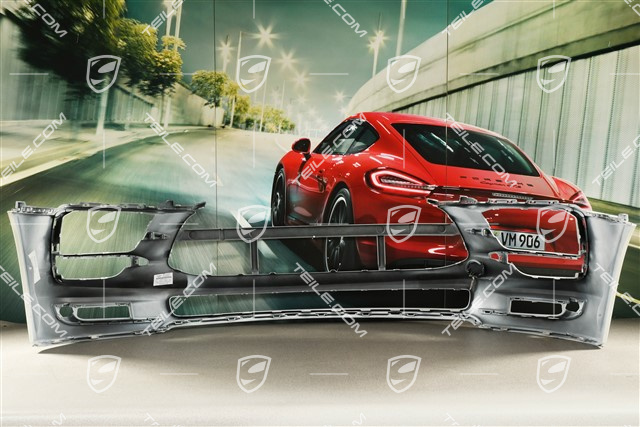 Front bumper lining, White