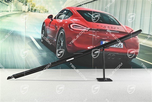 Front door moulding, High gloss Black, L