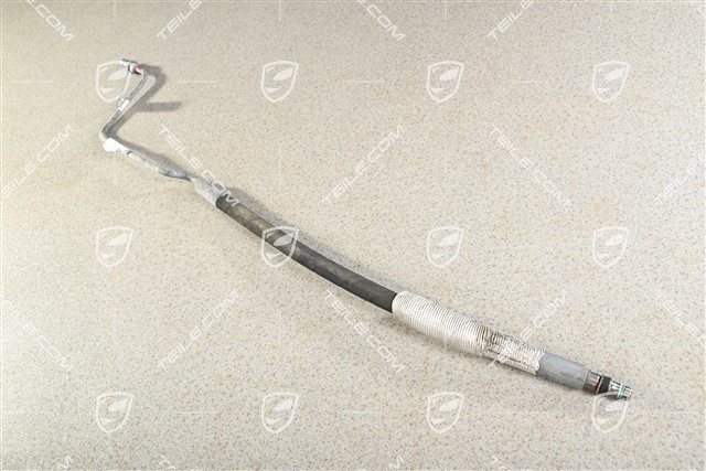 Pressure line for sway bar ball joint mounting active, PDCC system