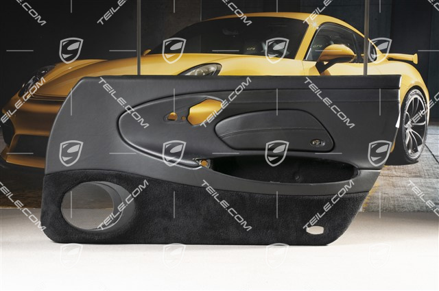 Tapicerka drzwi z blendą airbaga, Sound pakiet Bose, skóra, Czarna, R