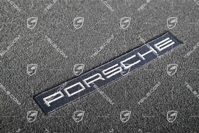 Dywaniki, komplet 4-częściowy, bez BOSE-Soundsystem, granatowy Seeblau