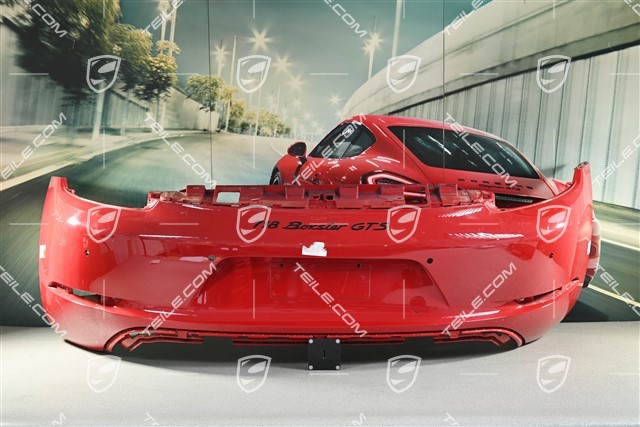 GTS 4,0L / Cayman GT4 / Boxster Spyder, Stoßstange hinten, PDC / Rückfahrkamera