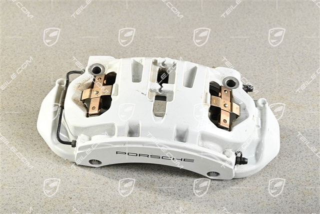 Brake calliper, front axle, 19 inch, White, PSCB, L