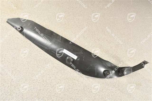 Wing / Fender Rear Cover, Black, L