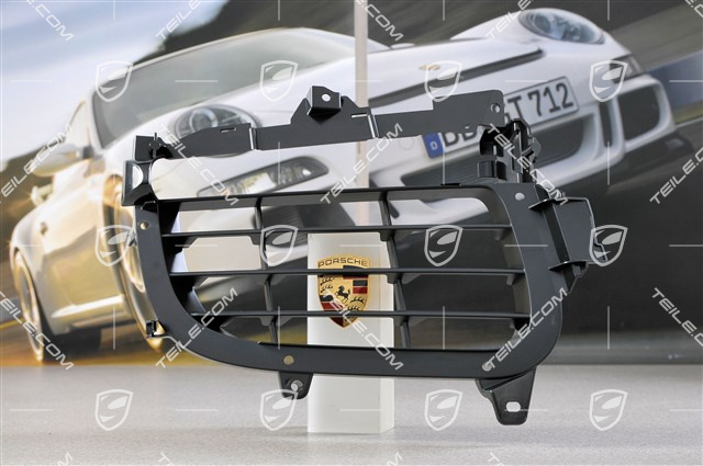 Ventilation grille, satin black, Turbo/GTS, R