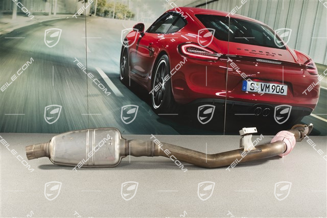 Rura wydechowa z przednim tłumikiem, V6 Turbo 3,0L, L