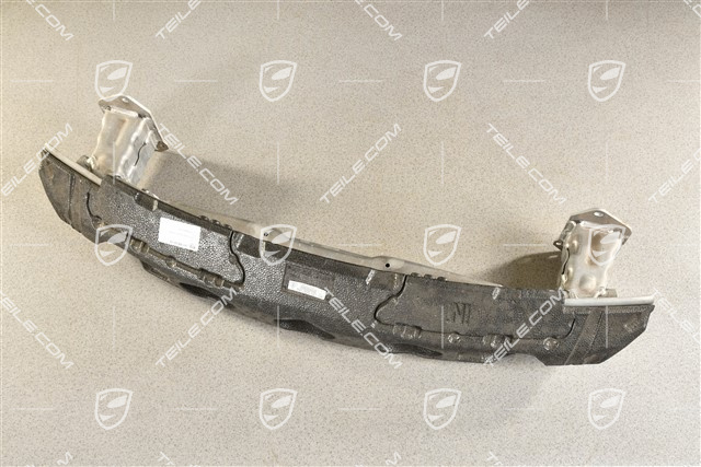 Bumper reinforcement complete with foam part, front