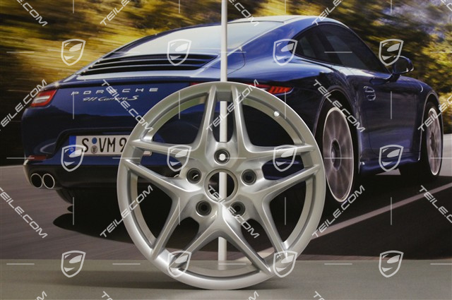 17-inch Boxster III wheel, 7J x 17 ET55 17-inch Boxster III wheel, 7J x 17 ET55