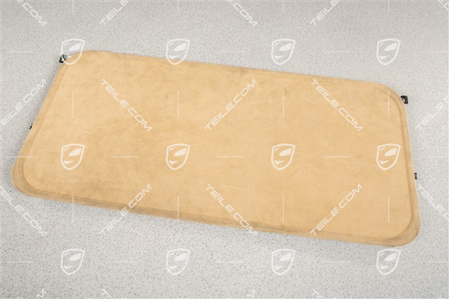 Sunroof / roofliner frame, Alcantara, Sand beige