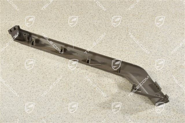 Türverkleidung Zuziehgriff, Abdeckblende, Achatgrau, L