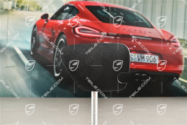 Cabrio / Targa, Abdeckung für Sonnenblende Aufnahme, Schwarz, L