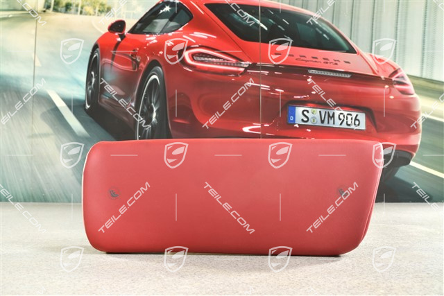 Lumbar support, Rear / back seats, Leather Carrera Red, Convertible / Coupe / Targa, R