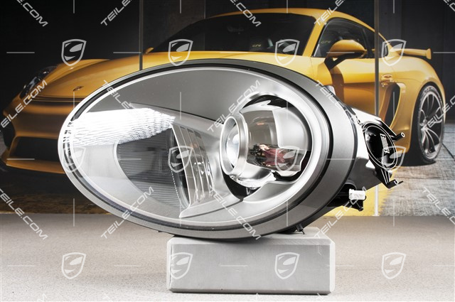 Xenon headlight (without bulb and control unit), L