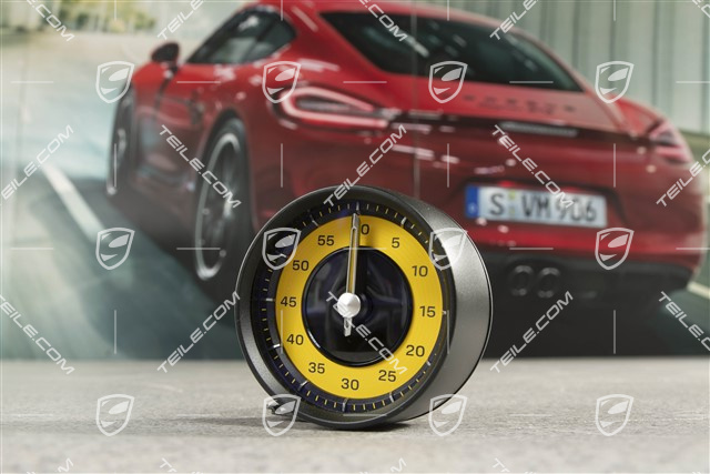 GT3 Stopwatch, Racing Yellow-coloured instrument dials
