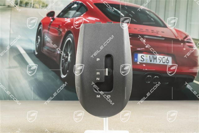 Abdeckung, Tiptronic, schwarz