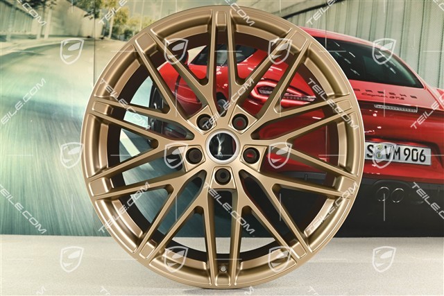 22-inch Macan RS Spyder Design wheel rim, 11J x 22 ET47, neodyme